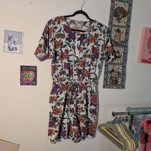 Vintage Floral Romper